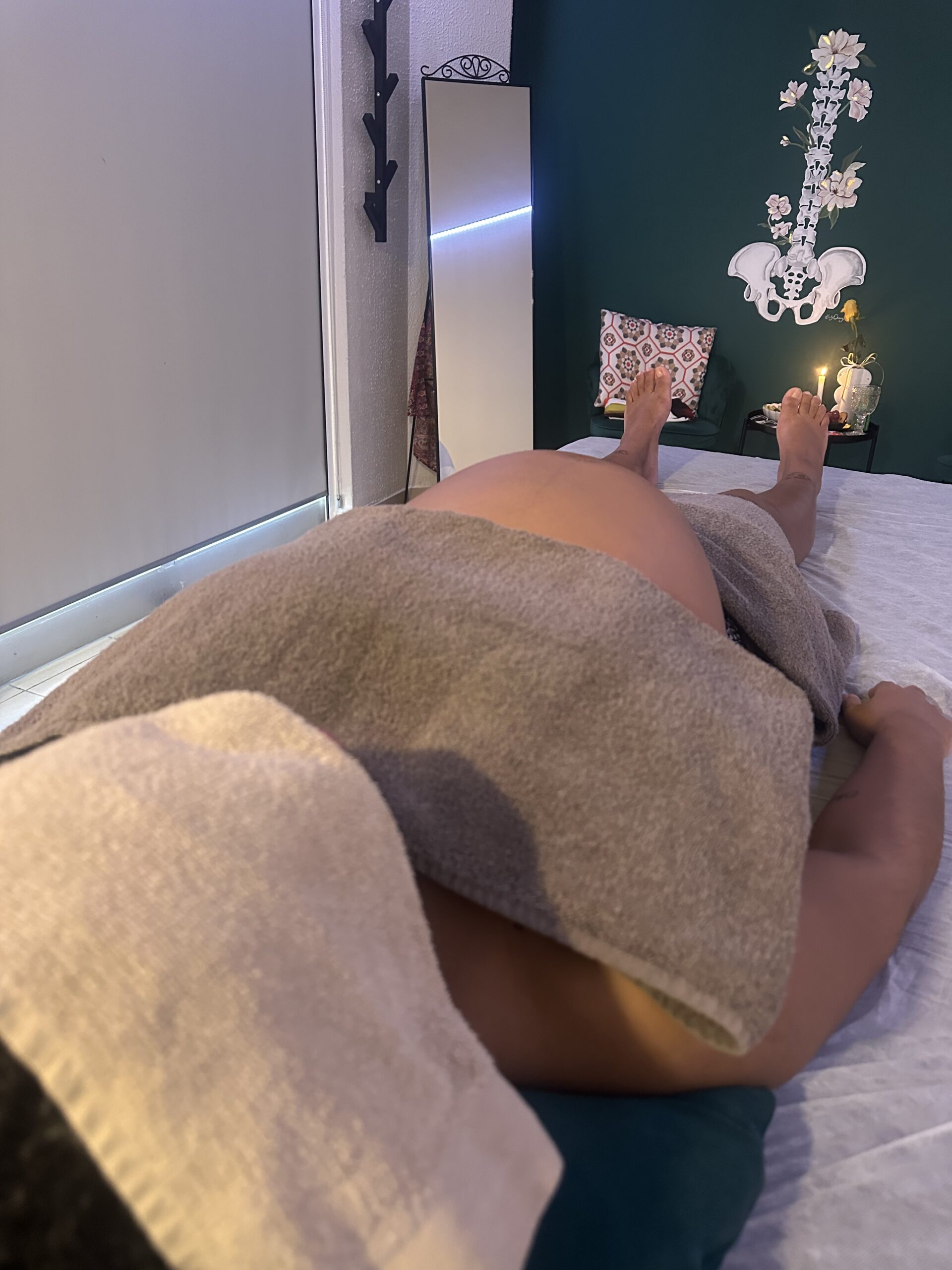 Massagem a grávida